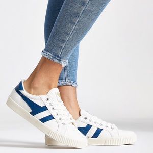 gola classics women's tennis mark cox suede trainer